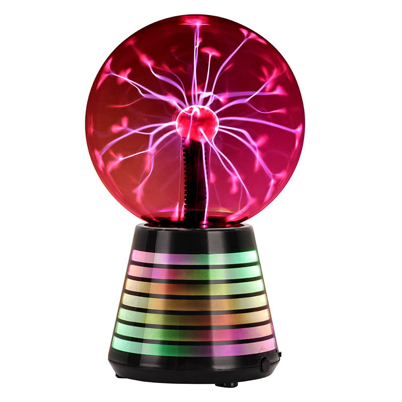 Bilă cu plasmă roșie ușoară de 6 inci cu bază RGB