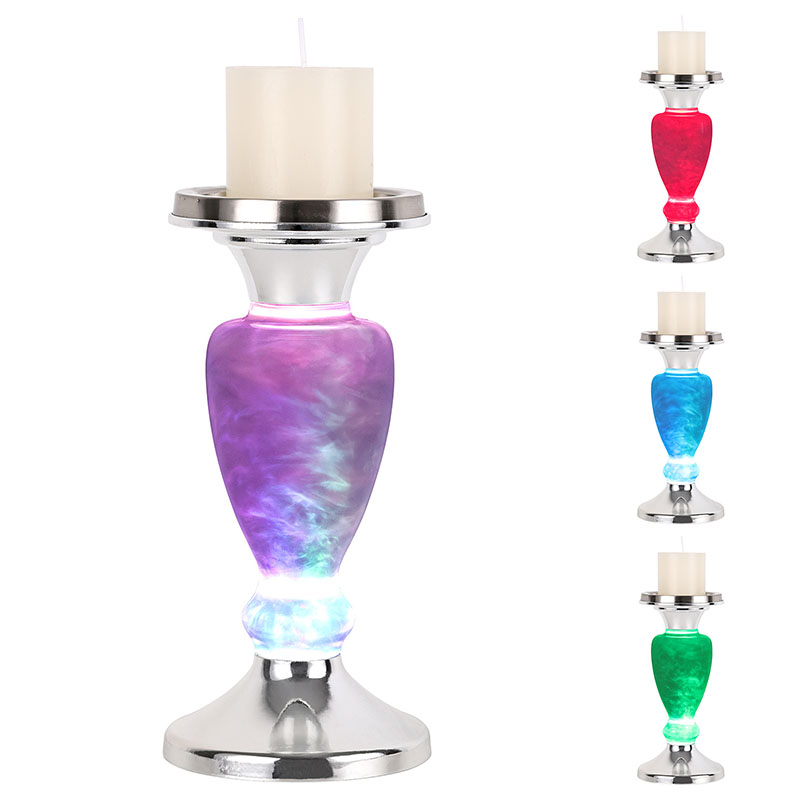 Noapte înnorat cu lumânare