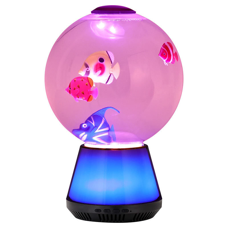Bază de schimbare a culorii și lampă Jellyfish de redare a muzicii prin Bluetooth