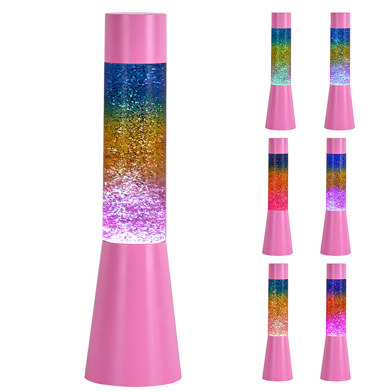 Sclipici rgb roz night Light