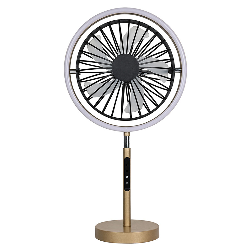 Lampa de birou LED cu ventilator