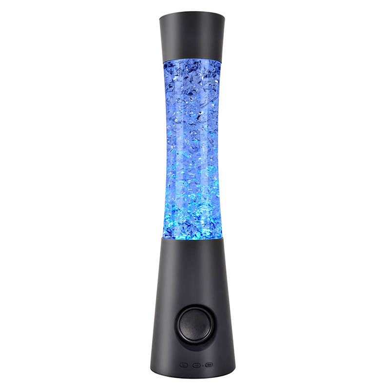 Lampă pentru difuzor Bluetooth RGB cu sclipici