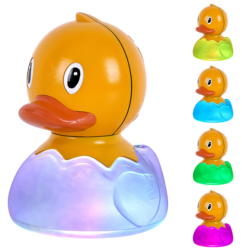 Lampă RGB Duck cu lichid tulbure