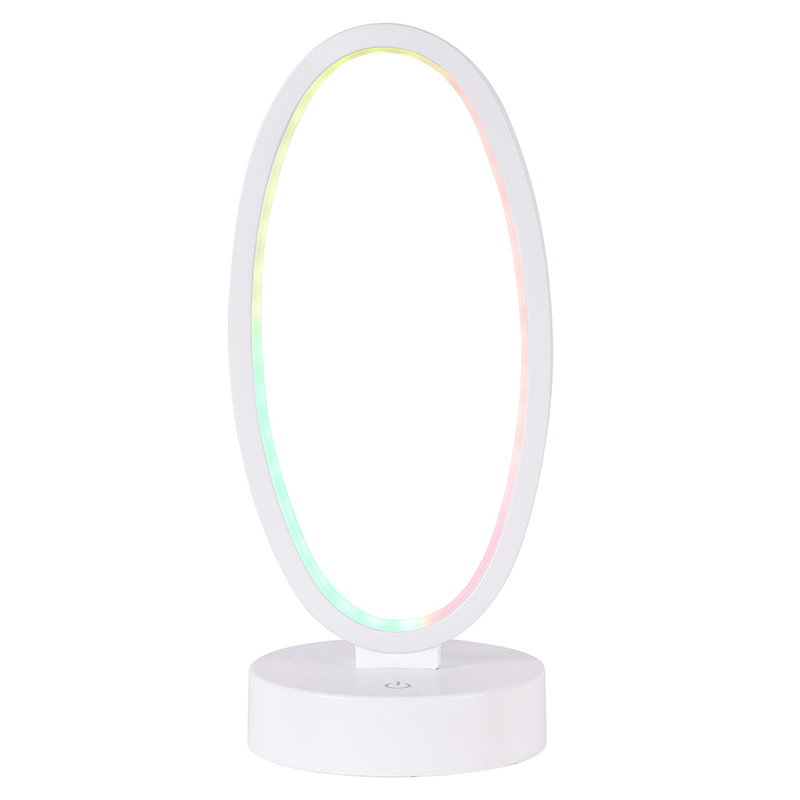 Lampa de birou elegantă și modernă LED cu tehnologie RGB de schimbare a culorii